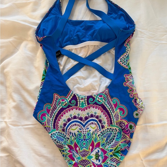 La Blanca Bright Blue Swimwear - Picture 4 of 8